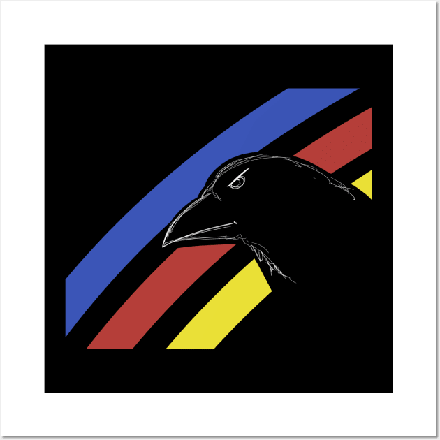 Adelaide crows masks design Wall Art by Zimart